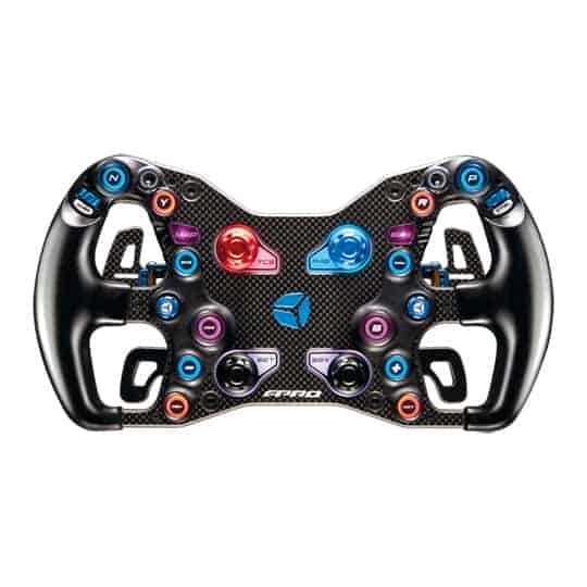 (image for) Cube Controls F-PRO Black Wireless Racing Sim Wheel